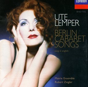 UTE LEMPER - BERLIN CABARET SONGS Supply