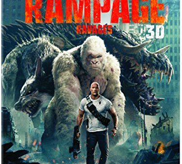 RAMPAGE (BILINGUAL) [BLU-RAY 3D + BLU-RAY + DIGITAL] on Sale