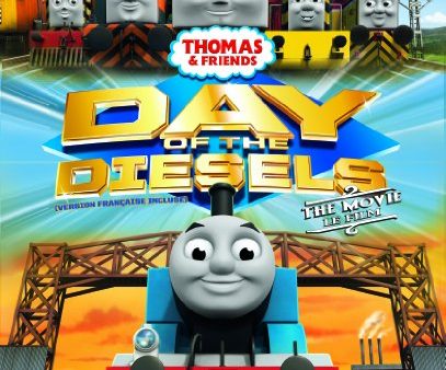 THOMAS & FRIENDS: DAY OF THE DIESELS (BILINGUAL) [BLU-RAY + DVD] Sale