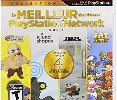 LE MEILLEUR DU RSEAU PLAYSTATION NETWORK, VOL. 1: WHEN VIKINGS ATTACK   SOUND SHAPES   TOKYO JUNGLE   FAT PRINCESS - PLAYSTATION 3 Fashion