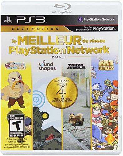 LE MEILLEUR DU RSEAU PLAYSTATION NETWORK, VOL. 1: WHEN VIKINGS ATTACK   SOUND SHAPES   TOKYO JUNGLE   FAT PRINCESS - PLAYSTATION 3 Fashion