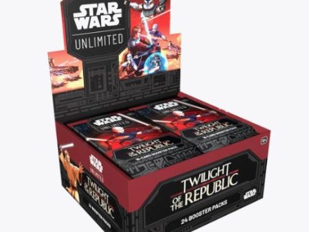 Star Wars Unlimited Twilight of the Republic FULL BOX (Personal Break) Cheap