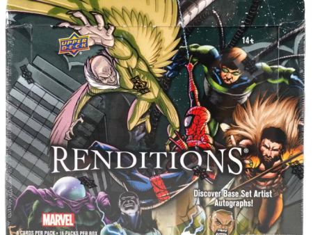 Marvel Renditions Spider-Man HOBBY BOX (Personal Break) Online Hot Sale