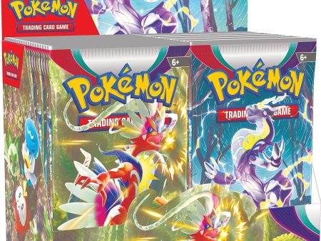 SCARLET&VIOLET BOOSTER BOX For Cheap