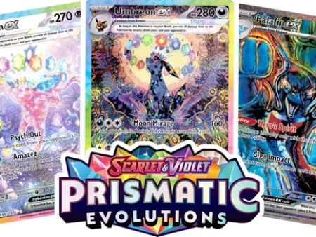 (LIMIT 3 BUNDLES) Prismatic Evolution 3-Pack (Personal Break) For Discount