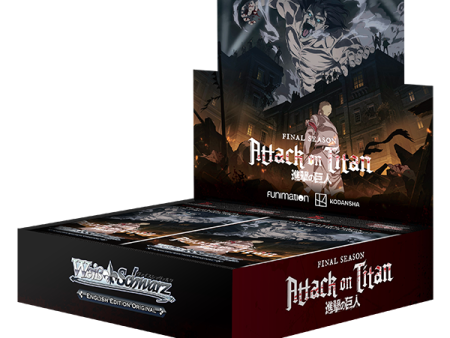 Weiß Schwarz Attack on Titan Final BOX EN ( Personal Break) Fashion