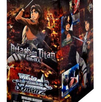 Weiß Schwarz Attack on Titan BOX EN ( Personal Break) For Cheap