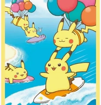 Surfing & Flying Pikachu Sleeves 64ct Online Hot Sale