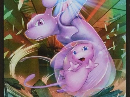 Mew & Mewtwo Tag Team Sleeves 64ct For Cheap