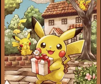 Pikachu Gift Sleeves 64ct Online Sale