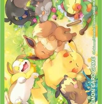 Pikachu & Eevee sleeves 64ct For Cheap