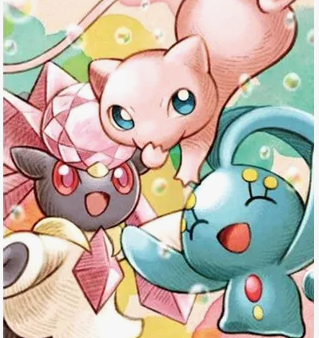 Mew, Manaphy and Deancie Sleeves 64ct Online Hot Sale