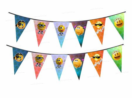 Emoji  Theme Flag Bunting Online Sale