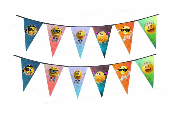 Emoji  Theme Flag Bunting Online Sale