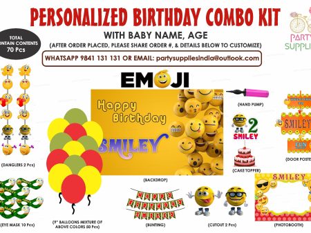 Emoji  Theme Exculsive  Combo Kit Cheap