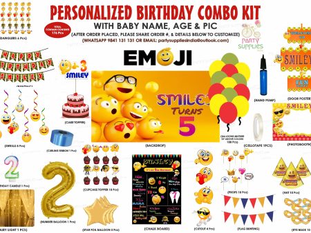 Emoji  Theme Premium  Combo Kit Supply