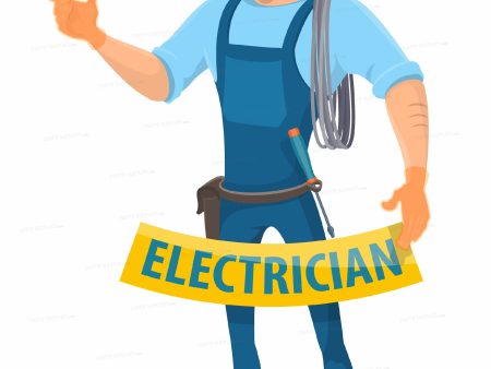 Electrician Theme Cutout ELC-01 Cheap