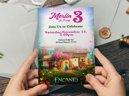 Encanto Theme Customized  Invite For Cheap