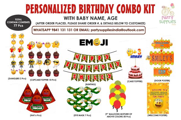 Emoji  Theme Preferred  Combo Kit Sale