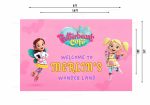 Butter Beans Theme Customized Welcome Board Supply