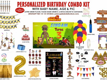 Little Singham Theme Premium Combo Kit For Cheap