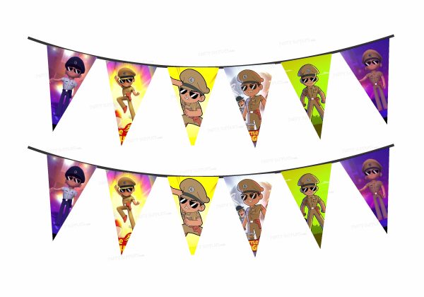 Little Singham Theme Flag Bunting Sale