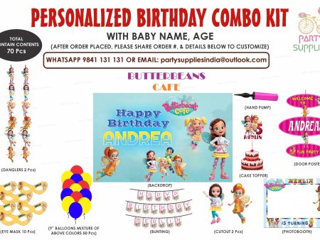 Butter Beans Exculsive Theme Combo Kit Sale