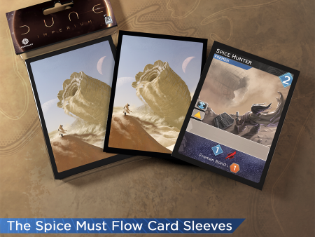 Dire Wolf - Dune: Imperium - The Spice Must Flow Sleeves (75ct) Hot on Sale