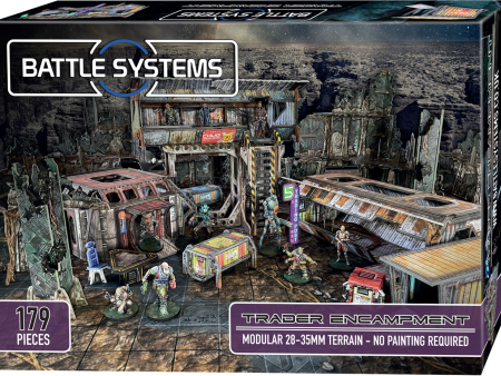 Battle Systems Scifi Terrain Trader Encampment Core Set Online Sale