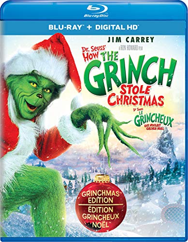 HOW THE GRINCH STOLE CHRISTMAS  - BLU-2000-JIM CARREY-GRINCHMAS EDITION Supply